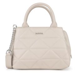 Torebka Badura. Brązowe torebki do ręki damskie Badura, bez wzorów, bez dodatków. Za 199.99 zł.