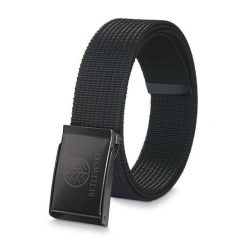 Pasek parciany BETLEWSKI czarny PRC-01_GR-2 3XL. Czarne paski damskie Betlewski, bez wzorów, z materiału. Za 44.99 zł.