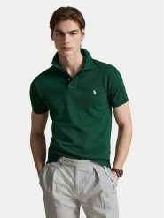 Polo Ralph Lauren Polo 710536856515 Zielony Regular Fit. Zielone koszulki polo męskie Polo Ralph Lauren, m, bez wzorów, z bawełny, bez ramiączek. Za 599.99 zł.