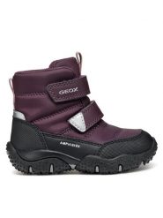 Geox Śniegowce B Baltic Girl B Abx B4654B 0FU50 C7J9B M Bordowy. Czerwone buty zimowe dziewczęce Geox, ze skóry, bez zapięcia. Za 219.99 zł.