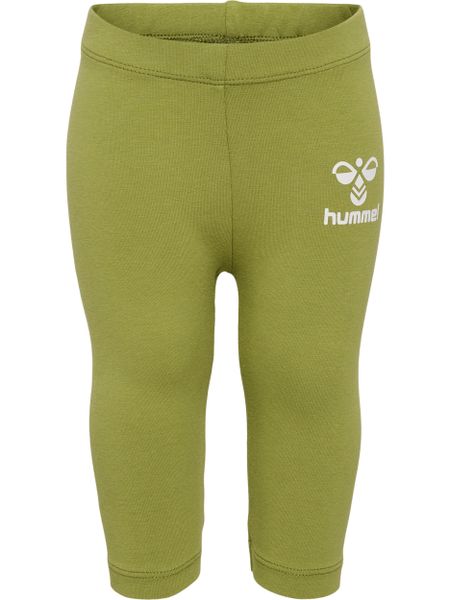 Legginsy dla dziewczynki Hummel Dream. Zielone legginsy dla dziewczynek Hummel, bez wzorów, z bawełny. Za 112.25 zł.
