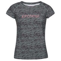 Koszulka z filtrem UV damska Protest PRTICATU, rashguard. Szare koszulki sportowe damskie Protest, xs, bez wzorów, sportowe, bez kołnierzyka. W wyprzedaży za 115.00 zł.