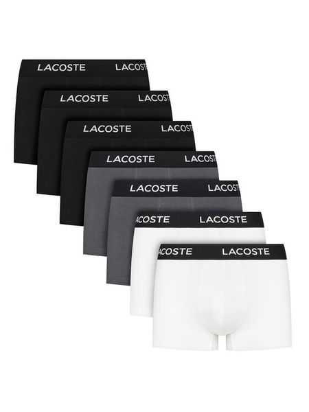 Lacoste Komplet bokserek 5H2385 Kolorowy. Bokserki męskie Lacoste, m, bez wzorów, z bawełny. Za 329.99 zł.