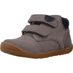 Buty GEOX B MACCHIA BOY Fioletowy. Fioletowe trekkingi męskie Geox, trekkingowe. Za 247.99 zł.