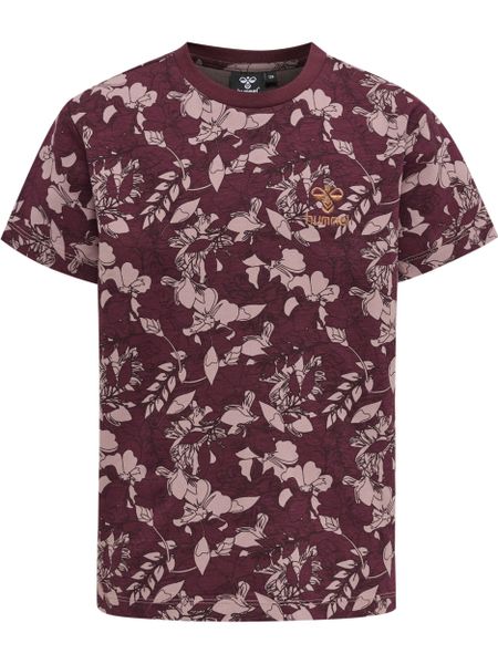 Koszulka dla dziewczynki Hummel Hazel. Czerwone t-shirty i topy dla dziewczynek Hummel, bez wzorów, z bawełny, bez ramiączek. Za 122.39 zł.