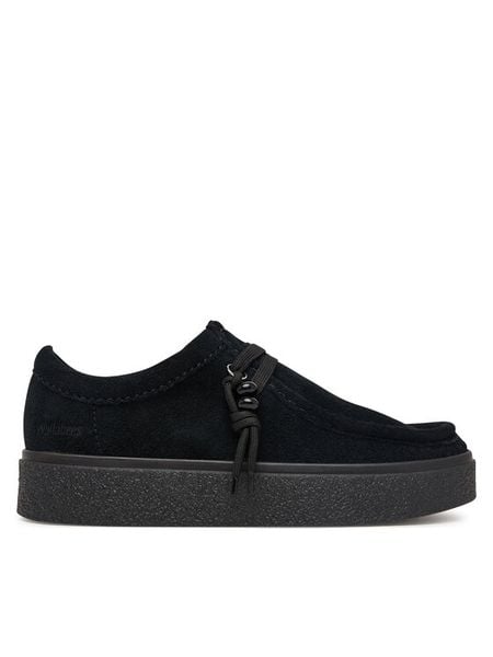 Clarks Półbuty Boxbee Walla. 26328111 Czarny. Czarne półbuty damskie Clarks, bez wzorów, bez obcasa, na płaskiej podeszwie, bez zapięcia. Za 479.99 zł.