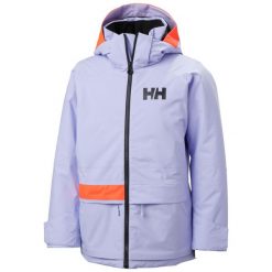 Dziewczęca kurtka narciarska Helly Hansen Stellar 2.0. Fioletowe kurtki i płaszcze dla dziewczynek Helly Hansen, na lato, bez wzorów, z dzianiny, długie, bez kaptura. Za 787.45 zł.