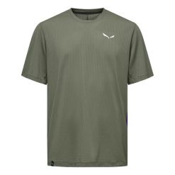 T-shirt Salewa Pedroc Dry'Ton Light. Brązowe t-shirty męskie Salewa, xl, bez wzorów, sportowe, bez kołnierzyka. Za 257.00 zł.