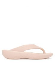 Crocs Japonki Mellow Recovery Flip 211100 Beżowy. Brązowe klapki damskie Crocs, bez wzorów, z tworzywa sztucznego, bez obcasa. Za 129.99 zł.