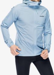 Kurtka męska Inov-8 Kurtka do biegania Inov-8 Stormshell FZ V2 - blue grey M. Niebieskie kurtki męskie Inov-8, m, bez wzorów, bez kaptura. Za 789.00 zł.