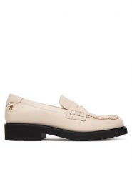 Tommy Hilfiger Loafersy Elettra Penny Leather FW0FW09360 Écru. Mokasyny damskie Tommy Hilfiger, ze skóry. Za 649.99 zł.