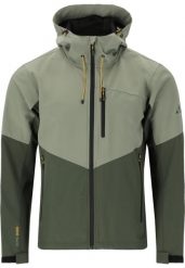 Kurtka wodoodporna Whistler Softshell Rodney M W-PRO 8000. Zielone kurtki męskie Whistler, l, bez wzorów, z materiału, rowerowe. Za 306.50 zł.