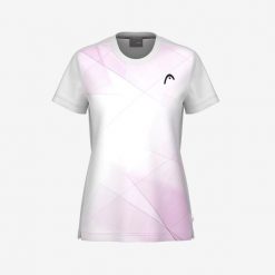 Camiseta Head Tie-break Mujer. Fioletowe koszulki sportowe damskie Head, bez wzorów, bez kołnierzyka, bez ramiączek, tenisowe. W wyprzedaży za 234.00 zł.