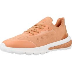 Buty GEOX D SPHERICA ACTIF A Pomarańczowy. Brązowe obuwie sportowe damskie Geox, bez wzorów, z tkaniny, trekkingowe. Za 380.99 zł.
