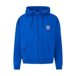 Bluza damska z kapturem Protest Studio. Niebieskie bluzy damskie Protest, bez wzorów, z kapturem. W wyprzedaży za 301.60 zł.