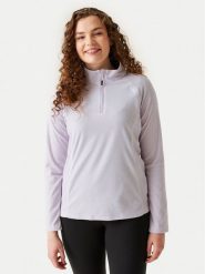 Regatta Polar Montes RWA240 Fioletowy Regular Fit. Fioletowe bluzy sportowe damskie Regatta, bez wzorów, z polaru, bez kaptura. Za 79.99 zł.