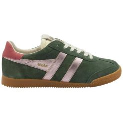 Sneakersy damskie Gola Elan Glitz. Czerwone obuwie sportowe damskie Gola, bez wzorów. Za 470.50 zł.