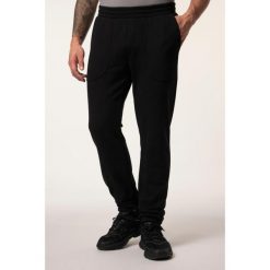 Męskie Spodnie dresowe fitness Belly Fit prosty krój do rozm. 7XL. Czarne krótkie spodenki sportowe męskie JAY-PI, m, bez wzorów, z bawełny, na fitness i siłownię. Za 244.99 zł.