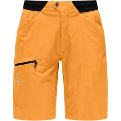 Krótkie spodenki damskie L.I.M Fuse Shorts. Żółte szorty sportowe damskie Haglöfs, l, bez wzorów, sportowe, trekkingowe. Za 350.00 zł.