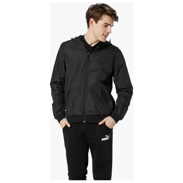 Umbro Kurtka Leno , czarny, rozmiar M. Czarne kurtki męskie Umbro, m, bez wzorów, ze lnu, bez kaptura. W wyprzedaży za 99.99 zł.