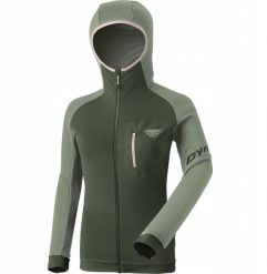 Bluza rozpinana damska Dynafit Radical Polartec Hooded Jacket - sage. Bluzy damskie Dynafit, bez wzorów, bez kaptura. Za 800.27 zł.