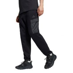 Spodnie do biegania adidas City Escape. Czarne spodnie sportowe męskie Adidas, m, bez wzorów, z materiału, do biegania. Za 232.00 zł.