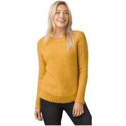 Prana Ladies Sweter Sweter Pia Curry (Rozmiar S). Bluzy sportowe damskie marki PrAna. W wyprzedaży za 303.00 zł.