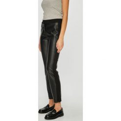 Morgan - Spodnie. Szare spodnie materiałowe damskie marki Morgan, z haftami, z elastanu. Za 269.90 zł.