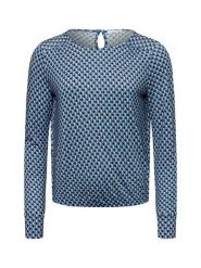 Opus koszulka z długim rękawem - Sutha Kobiety wiskoza niebieski, 44. Niebieskie t-shirty damskie Opus, bez wzorów, z wiskozy, street, bez kołnierzyka. Za 149.95 zł.