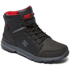 DC Buty Zimowe Męskie Torstein M Boot Xksr Black/Grey/Red 44,5. Czarne buty sportowe męskie marki DC. W wyprzedaży za 345.00 zł.