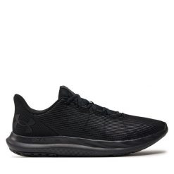 Buty do biegania Under Armour. Czarne buty sportowe męskie Under Armour, bez zapięcia, do biegania. Za 169.99 zł.