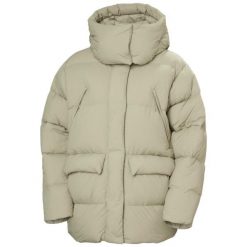 Damska kurtka puchowa Helly Hansen Inspire Down. Zielone kurtki sportowe damskie Helly Hansen, na zimę, bez wzorów, z puchu, bez kaptura, trekkingowe. W wyprzedaży za 1,532.50 zł.