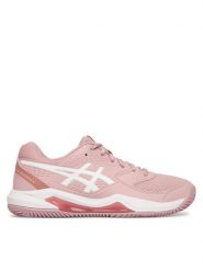 Asics Buty do tenisa Gel-Dedicate 8 Clay 1042A255 Różowy. Czerwone obuwie sportowe damskie Asics, bez wzorów, ze skóry, tenisowe. Za 329.99 zł.