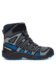 Salomon Śniegowce Xa Pro V8 Winter Waterproof L47857400 Szary. Szare buty zimowe chłopięce Salomon, bez wzorów, z materiału, bez zapięcia. Za 399.99 zł.