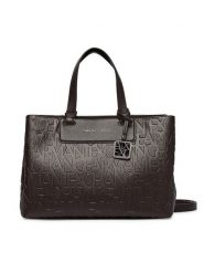Armani Exchange Torebka XW001222 AF15774 U6032 Brązowy ciemny. Brązowe torebki do ręki damskie Armani Exchange, bez wzorów, ze skóry, bez dodatków. Za 679.99 zł.