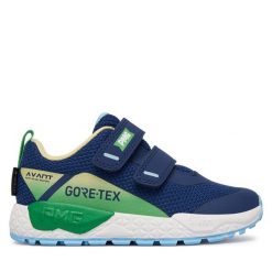 Sneakersy Primigi. Niebieskie trampki i tenisówki chłopięce Primigi, bez wzorów, bez zapięcia. Za 379.99 zł.