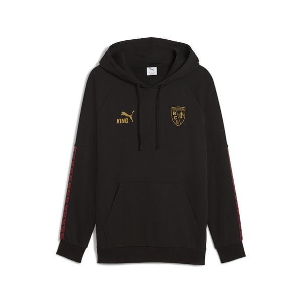 Męska bluza z kapturem RC Lens KING PUMA. Brązowe bluzy męskie Puma, m, bez wzorów, ze lnu, z kapturem. Za 309.00 zł.