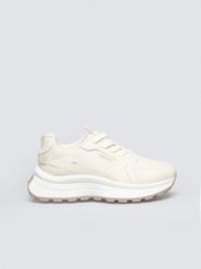 Sneakersy damskie beżowe TT274024 801. Brązowe obuwie sportowe damskie Big Star, bez wzorów, z syntetyku. Za 179.99 zł.