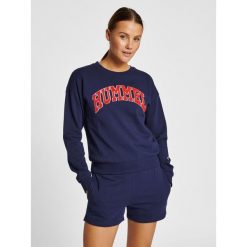 Bluza dla kobiet Hummel hmlIC Billie. Niebieskie bluzy damskie Hummel, na wiosnę, m, bez wzorów, z tkaniny, bez kaptura. Za 182.50 zł.