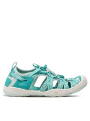 Keen Sandały Moxie Sandal 1026283 Niebieski. Niebieskie sandały dziewczęce Keen, z materiału, bez zapięcia. Za 179.99 zł.