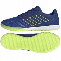 Buty do piłki nożnej męskie Adidas Top Sala Competition. Niebieskie buty sportowe męskie Adidas, bez zapięcia, do piłki nożnej. Za 189.00 zł.