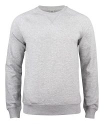 Clique Premium OC Roundneck – Męska bluza z okrągłym dekoltem z bawełny. Szare bluzy męskie CLIQUE, m, bez wzorów, z bawełny, bez kaptura. Za 233.98 zł.