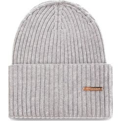 Czapka TRUSSARDI JEANS - Hat Rib-Knitted 59Z00079 E010. Szare czapki i kapelusze damskie TRUSSARDI JEANS, z jeansu. Za 189.00 zł.