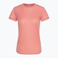 Koszulka damska CMP. Czerwone t-shirty damskie CMP, bez wzorów, casualowe, bez kołnierzyka. Za 98.99 zł.