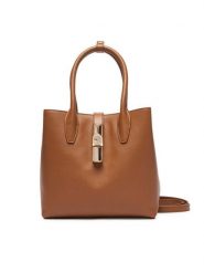 Furla Torebka Goccia S WB01949 ARE000 KH 4557S Brązowy. Brązowe torebki do ręki damskie Furla, bez wzorów, ze skóry, bez dodatków. Za 1,389.00 zł.