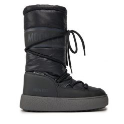 Śniegowce Moon Boot. Czarne śniegowce i trapery damskie Moon Boot, z nylonu. Za 543.99 zł.