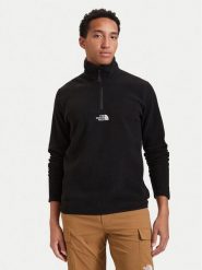 The North Face Polar Glacier NF0A8HRW Czarny Regular Fit. Czarne bluzy męskie The North Face, m, bez wzorów, z polaru, bez kaptura. Za 299.99 zł.