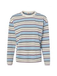 Levi's Koszulka z długim rękawem Kobiety Bawełna (100%) biały|niebieski|wielokolorowy, S. Białe koszulki sportowe damskie Levi's, s, bez wzorów, z bawełny, bez kołnierzyka, bez ramiączek. Za 249.95 zł.