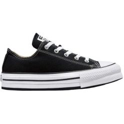 Buty sportowe Converse Chuck Taylor All Star EVA Lift Platform Canvas. Czarne obuwie sportowe damskie Converse, bez wzorów. Za 390.00 zł.