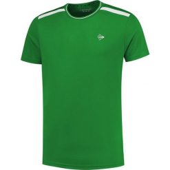 Koszulka sportowa męska Dunlop Club Crew Tee. Zielone koszulki sportowe męskie Dunlop, m, bez wzorów, bez kołnierzyka, bez ramiączek. Za 139.99 zł.